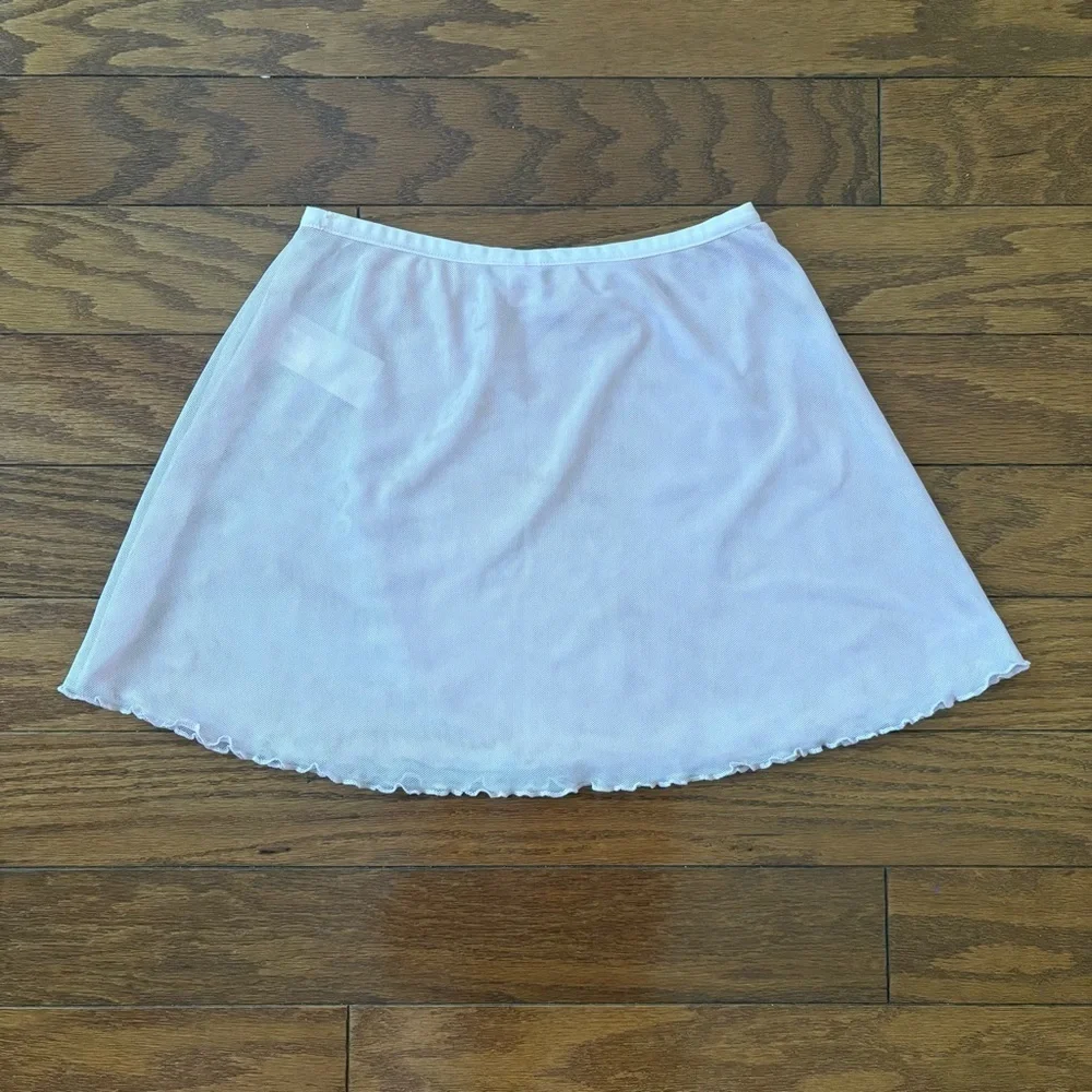 NWOT Girls Old Navy Active Leotard Mesh Skirt Coord Set Pink 8 Ballet Dance Tutu